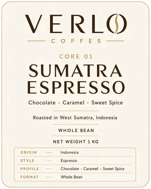 CORE 01 pack — Sumatra Espresso